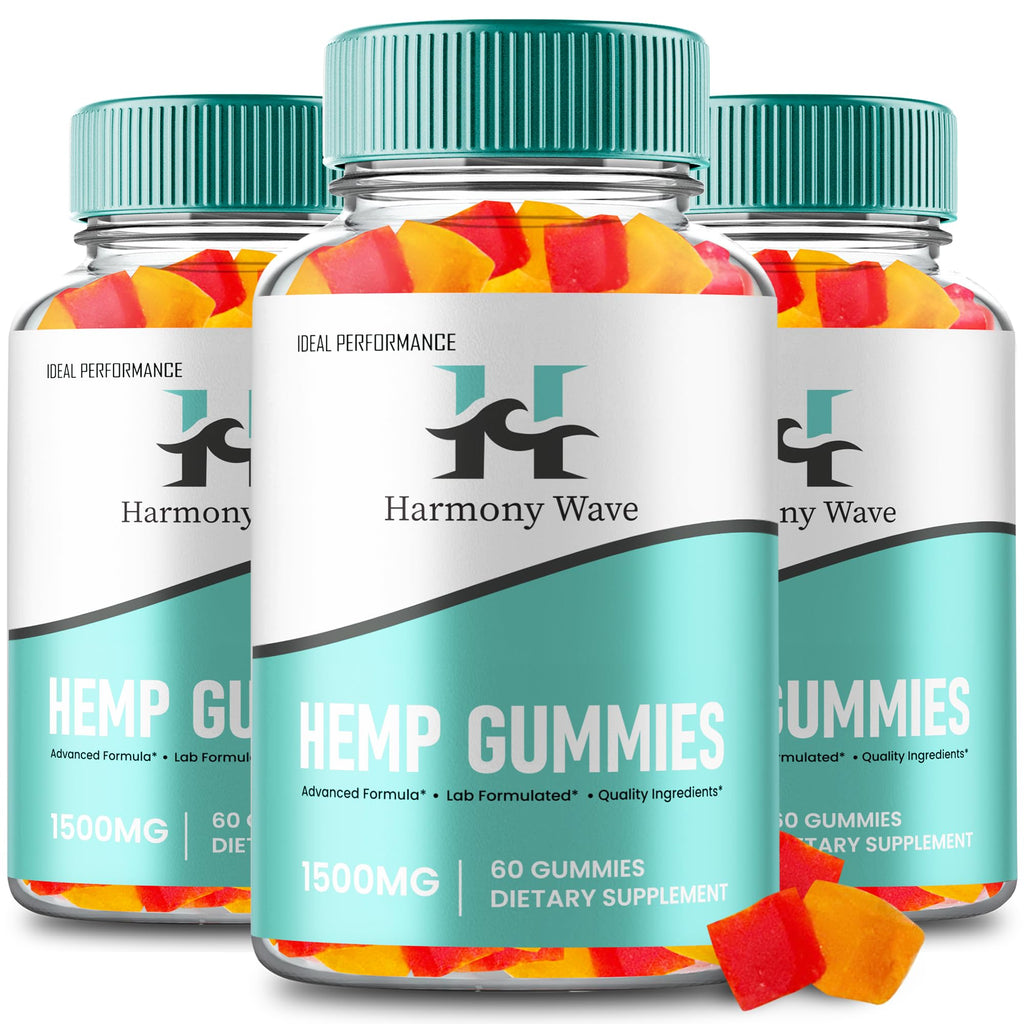 Hemp Gummies Maximum Strength All Natural 3 Pack N2113