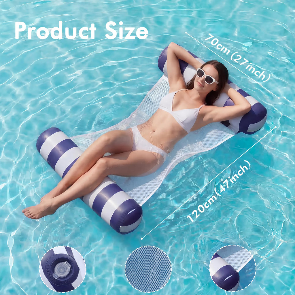 5 Pack 4-in-1 Inflatable Pool Floats J12220