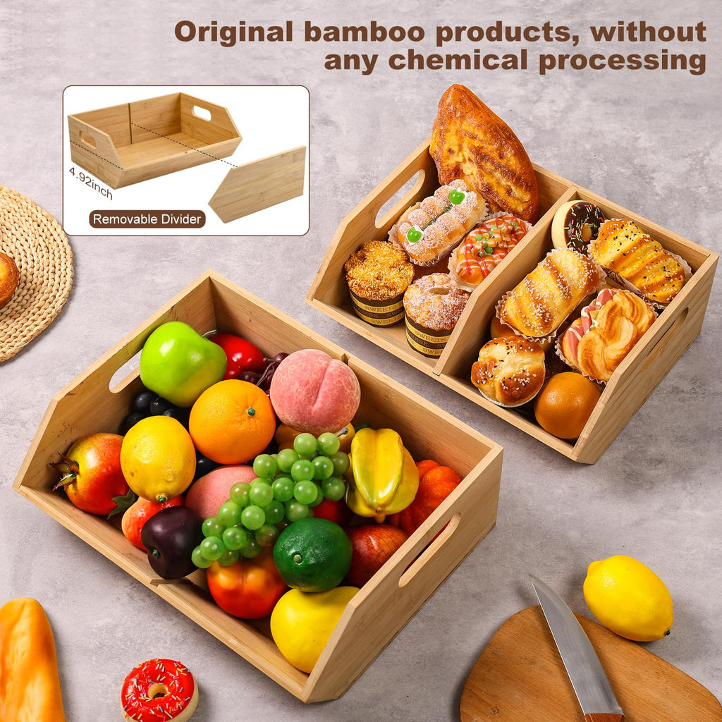 2 Set Bamboo Storage Bins R299803