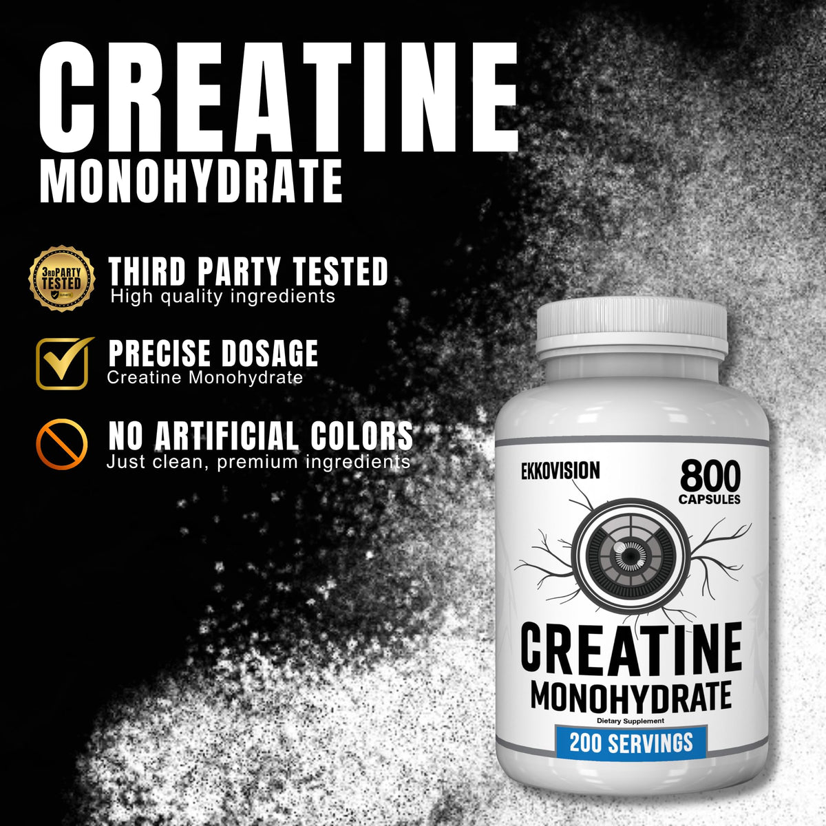 Creatine Monohydrate Capsules V122788