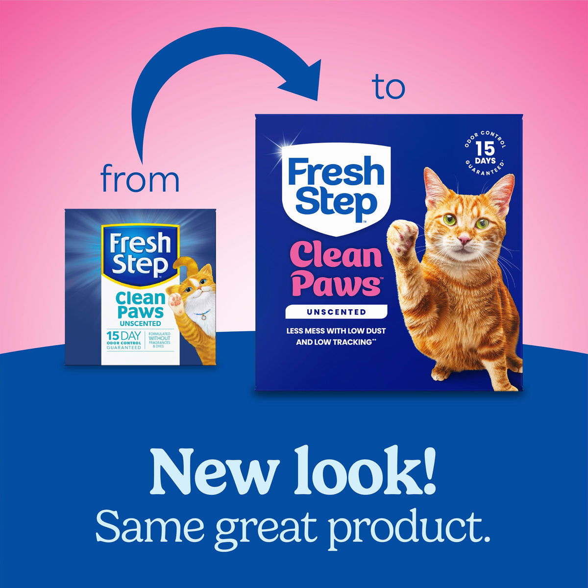 Multi Cat Clumping Litter, Unscented, 22 lb. Box W24635
