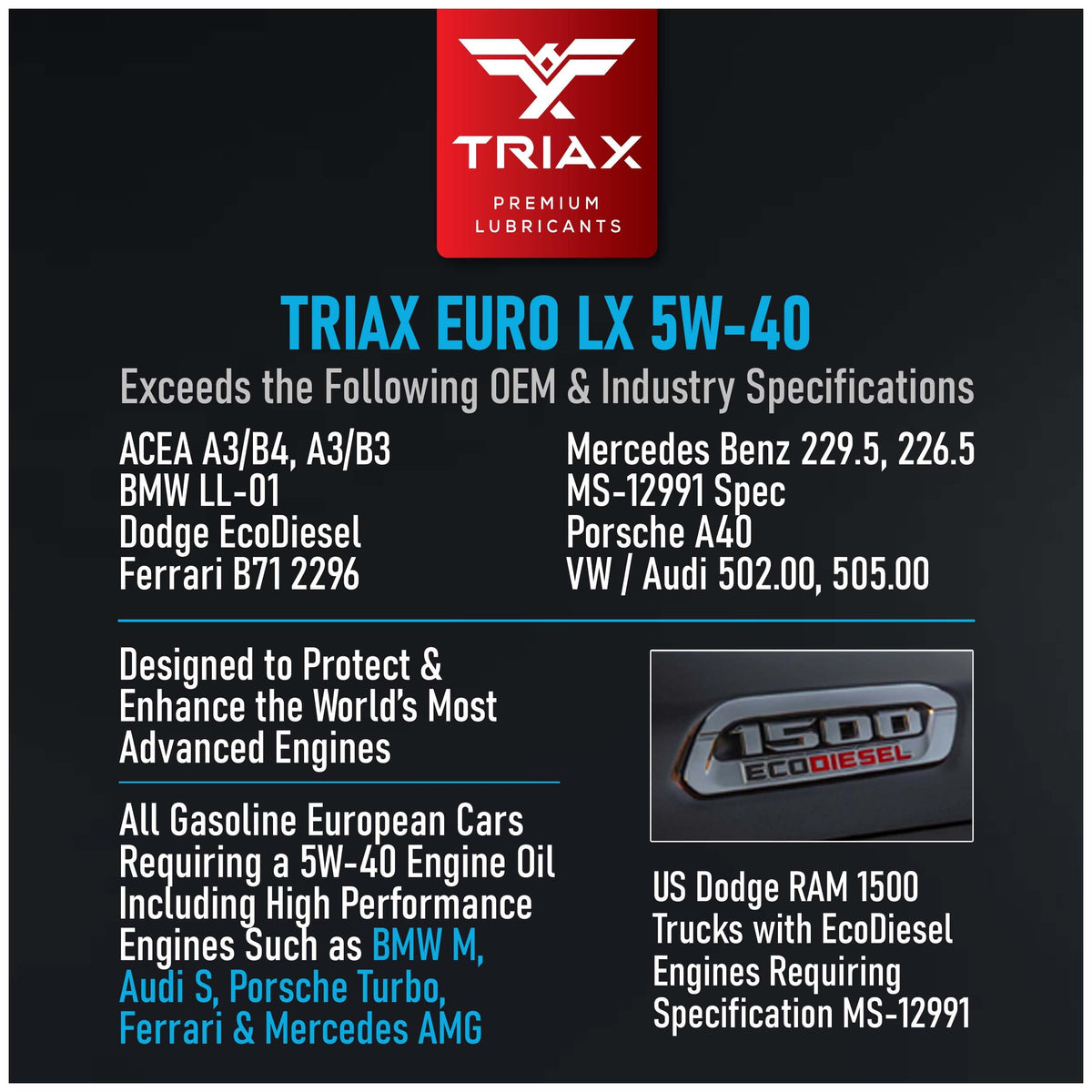 5W-40 Full Synthetic Engine Oil 1 Quart N204763