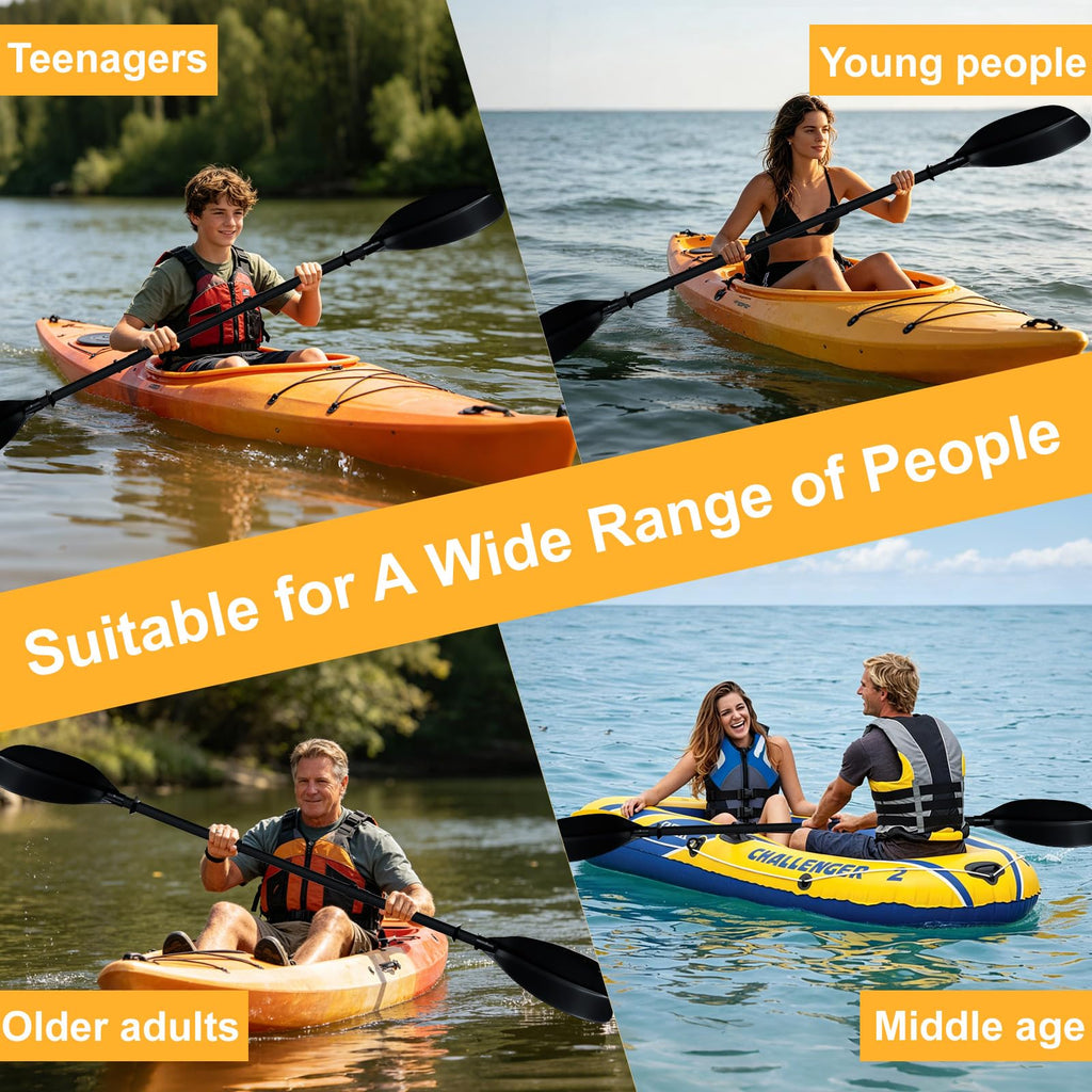 Adjustable 60-90 Inch Kayak Paddle E6028