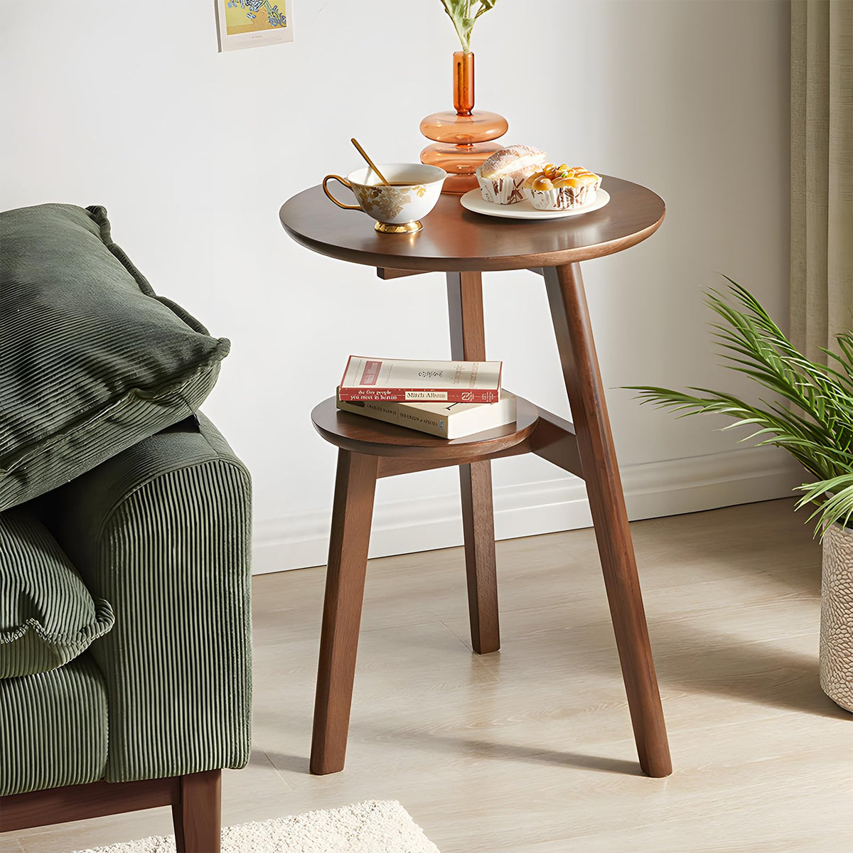 2-Tier Round Side Table M362