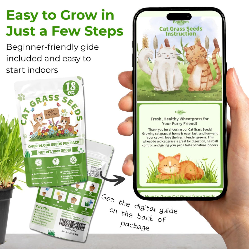 18oz Cat Grass Seeds I236996