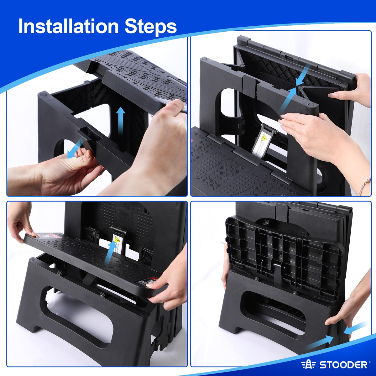 Folding 2-Step Non-Slip Step Stool R2560