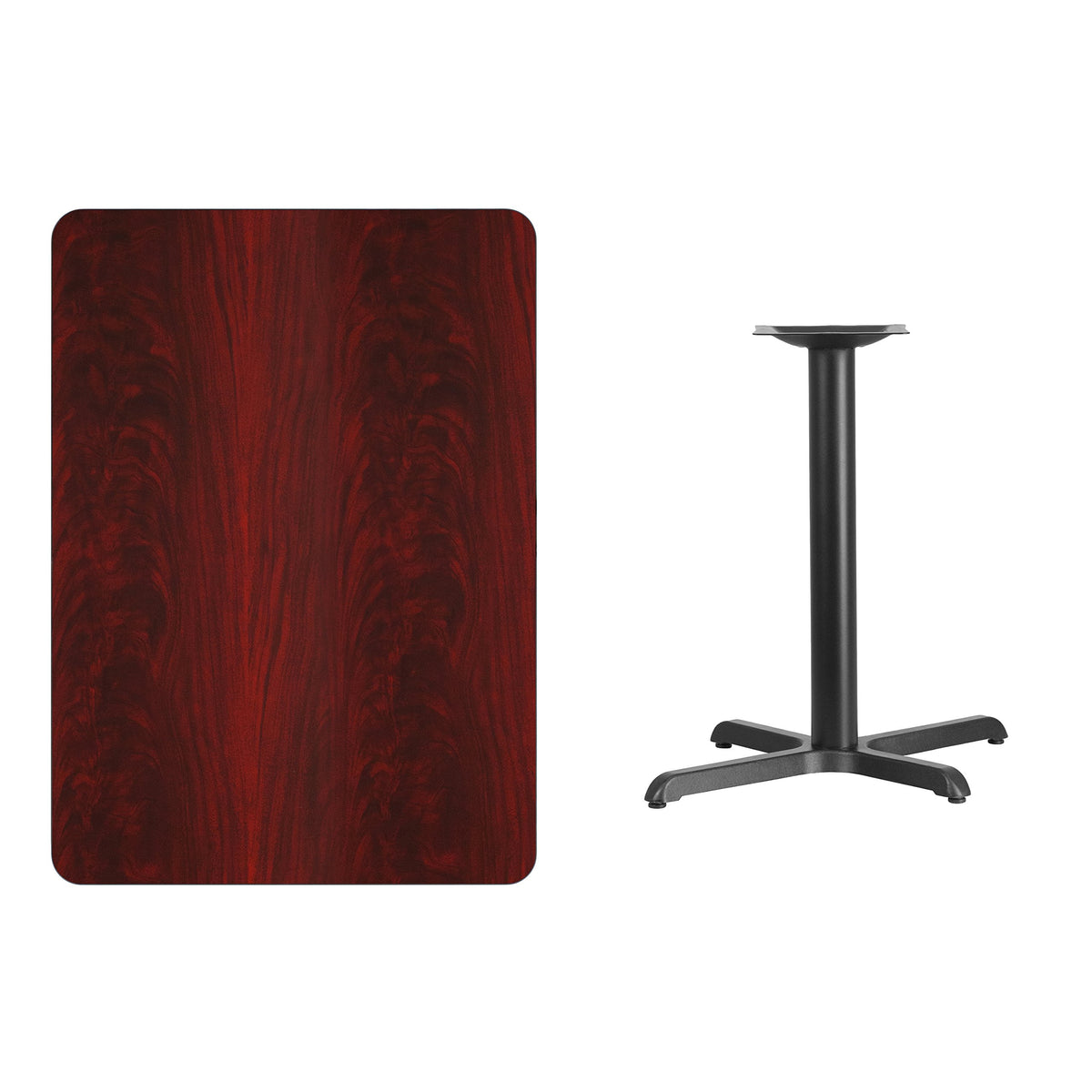 Rectangular Table and X-Base I59217
