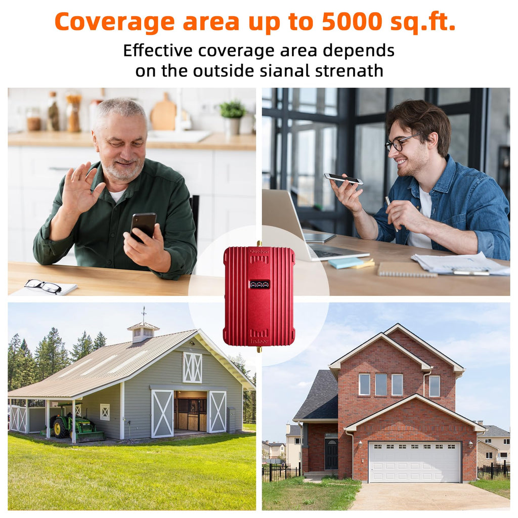 Cell Phone Signal Booster for Home & Office T423841