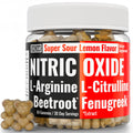 Beets Fenugreek Nitric Oxide Gummies with L-Arginine L-Citrulline T3542