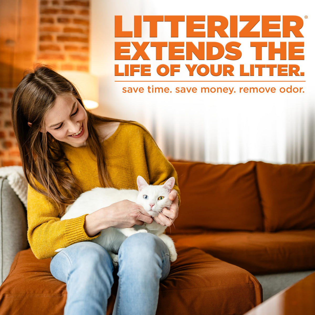 Cat Litter Odor Eliminator Additive 16 fl oz Bottle Q223