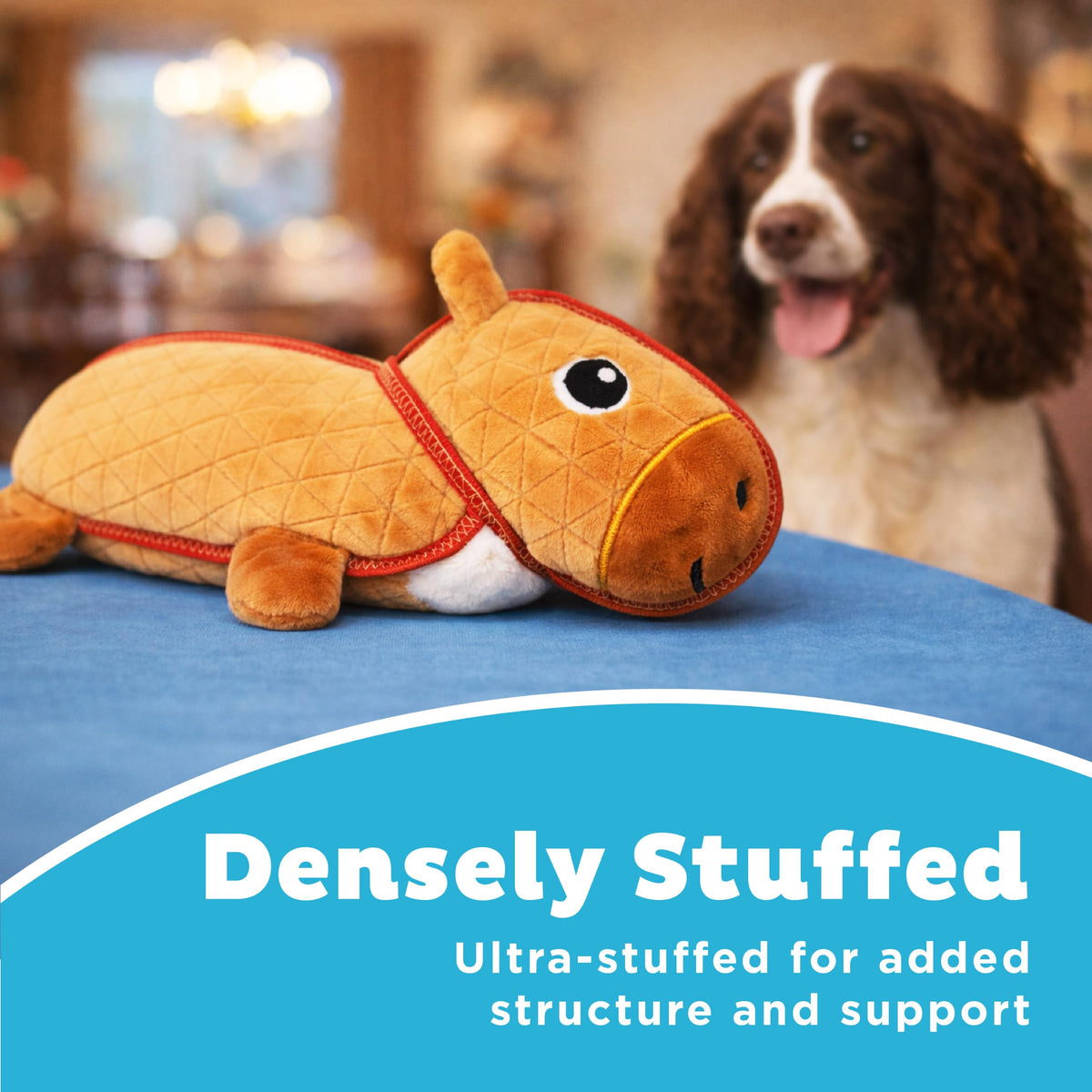 Durable Plush Dog Toy with Squeaker V76248