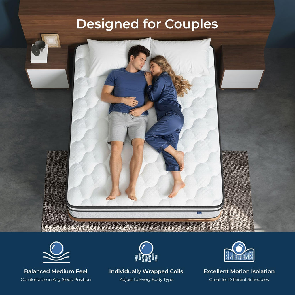 Full 12 Inch Hybrid Mattress in a Box R757665