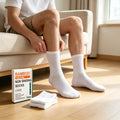 Bamboo Viscose Diabetic Socks 6 Pairs Y250961