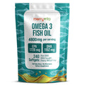 Omega 3 Fish Oil 4800 mg Softgels 240 Capsules N4565