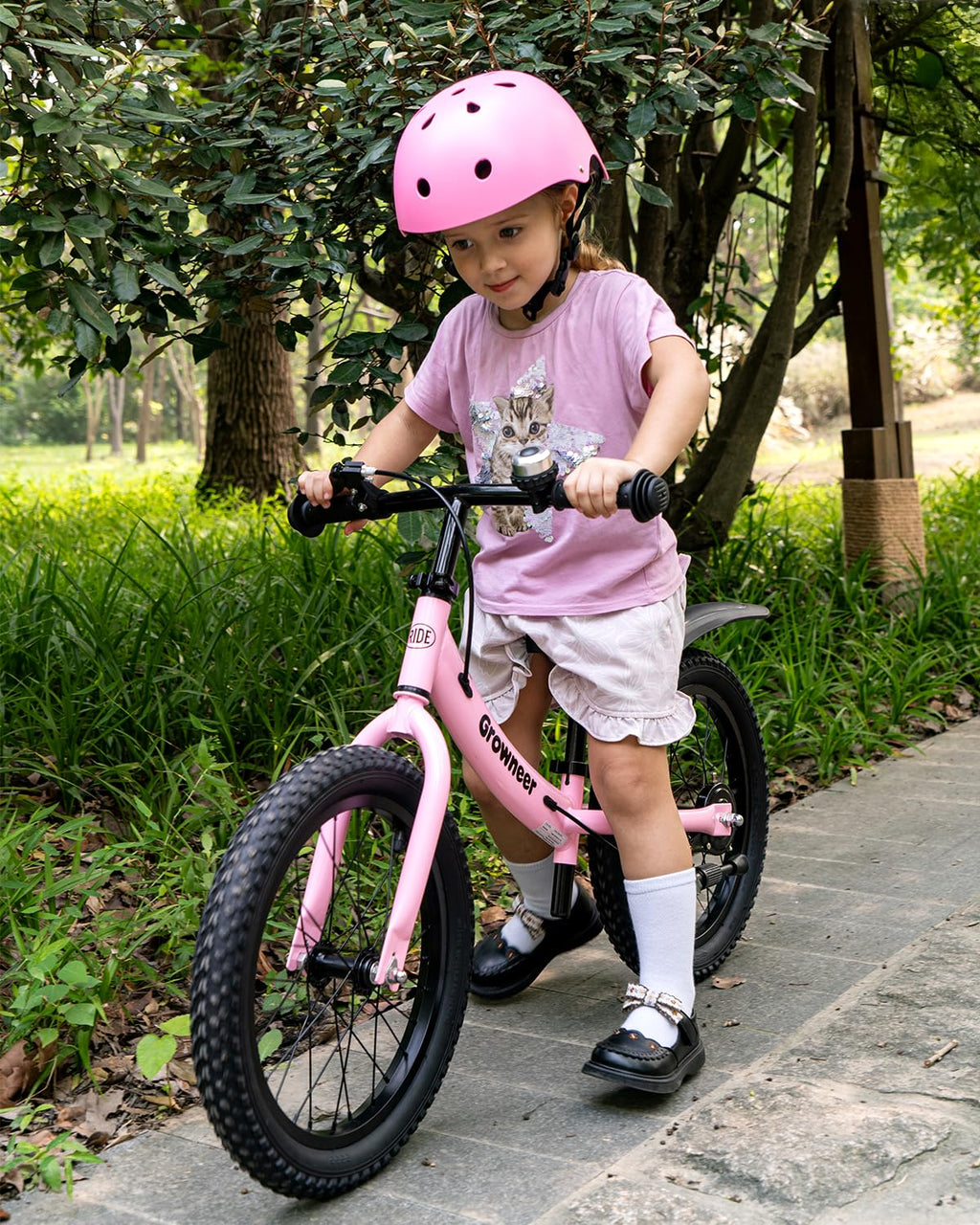 16" Pink Kids Balance Bike Y6237