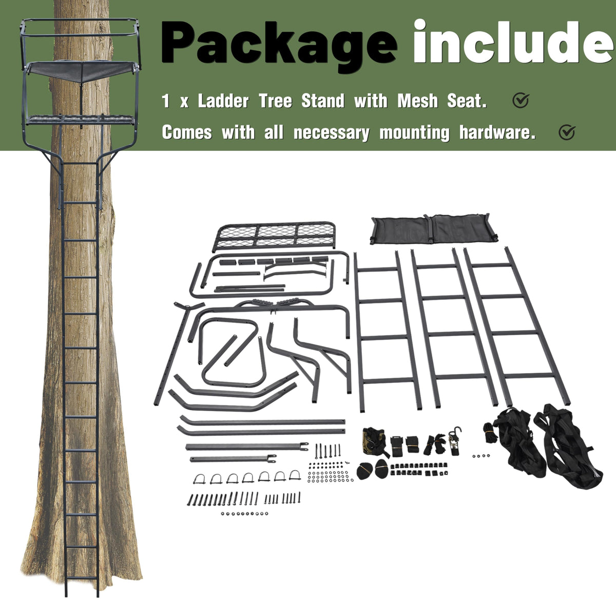 2-Man Ladder Tree Stand K680