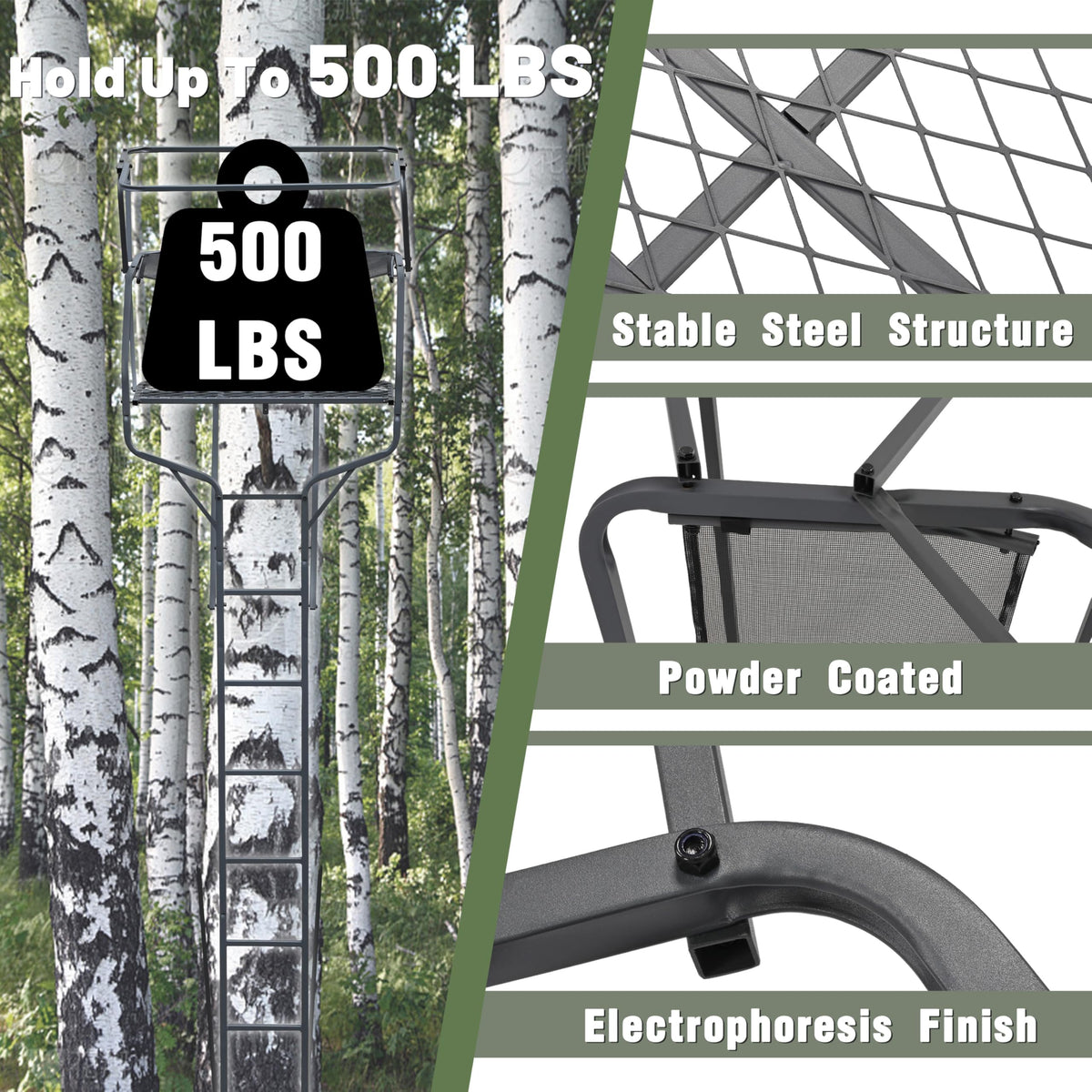 2-Man Ladder Tree Stand K680