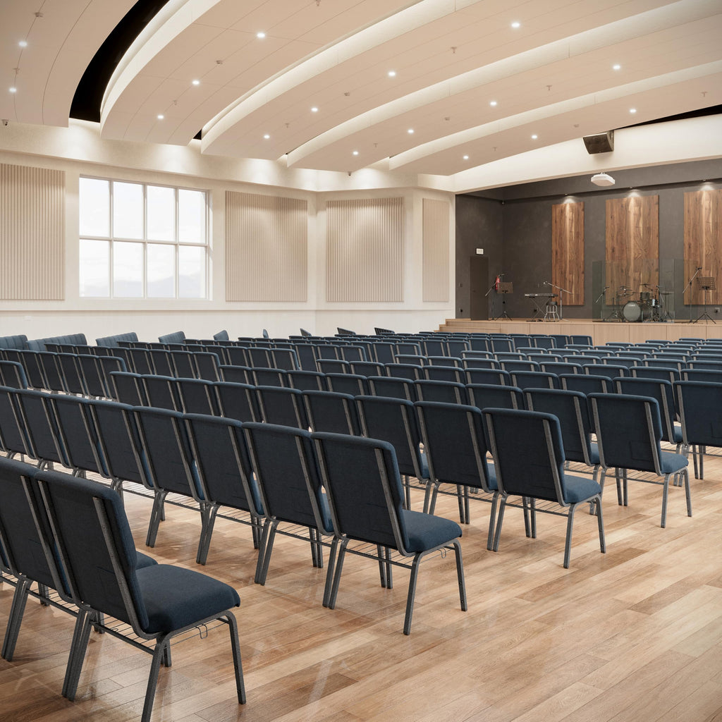 Navy 21 in Wide Church Chair O53203