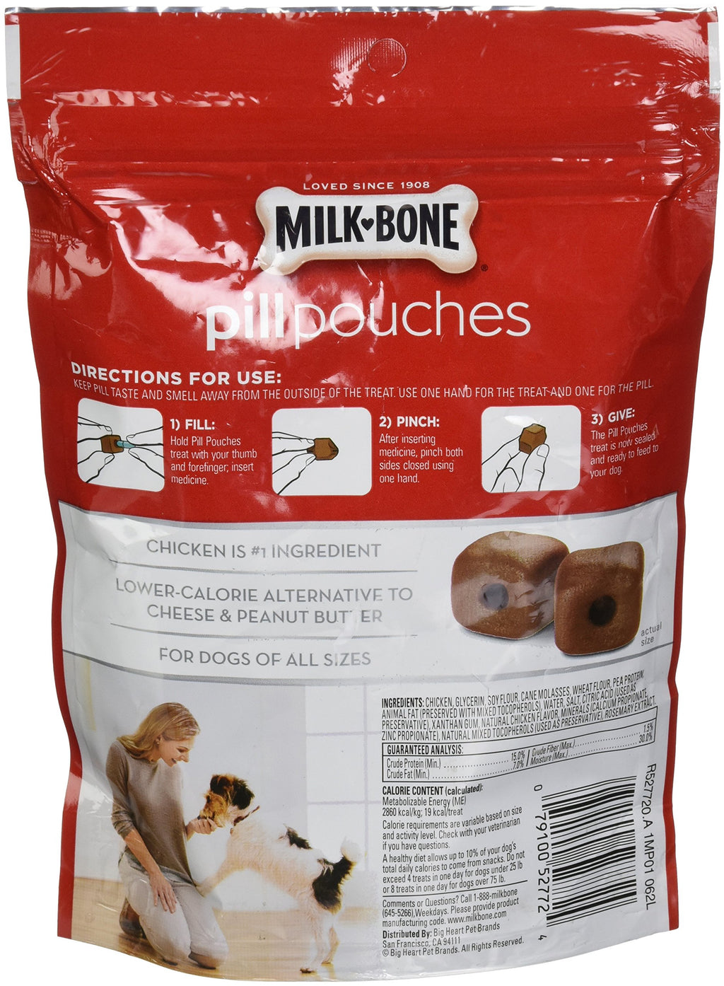 Milk Bone Pill Pouches With Real Chicken I9572