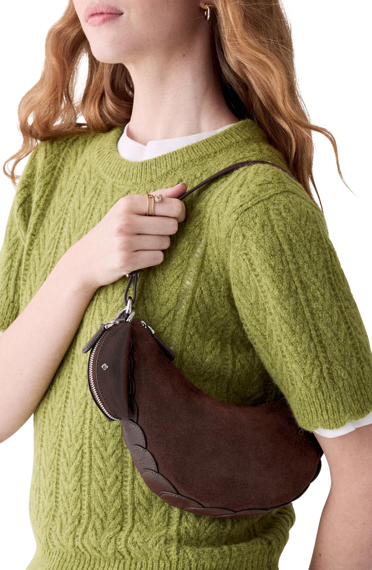 Suede Mini Shoulder Bag D22697