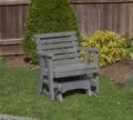 Grey Pressure Treated Outdoor Glider Chair O36586